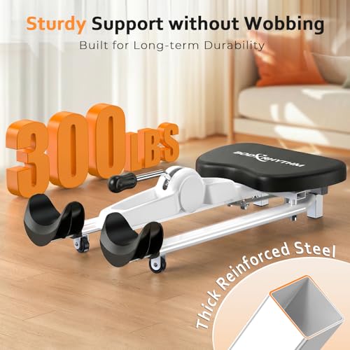 BODY RHYTHM Leg Stretcher - Split Machine for Leg Stretching - Flexibility Stretching Equipment - Ballet, Yoga, Dance, Martial Arts, MMA - Home Yoga Gym Fitness - color: Black