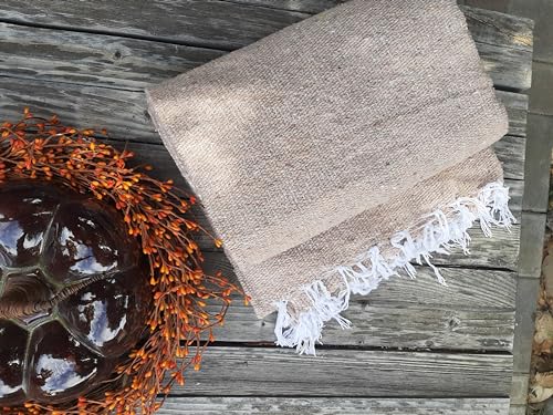 Open Road Goods Solid Color Mexican Yoga Blanket – Large Handwoven Throw for Yoga, Beach, Camping or Home – Soft and Durable Cotton Blend - color: Tan Blanket
