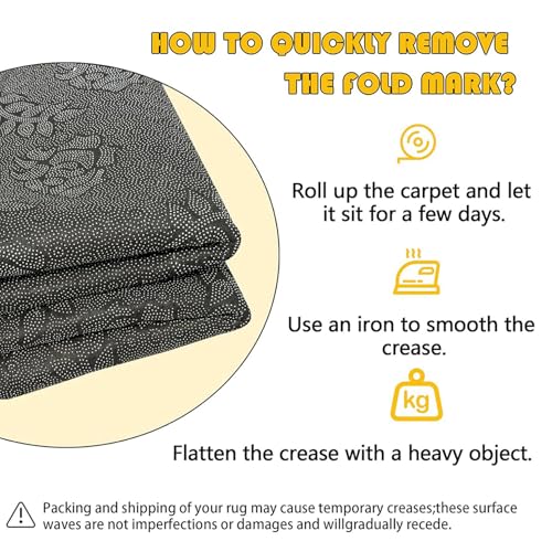 Keep Off Area Rug Floor Door Mat Yoga Sofa Carpet for Home Art Decor Living Room Bedroom - size: 5' x 3'4" (Rectangular)