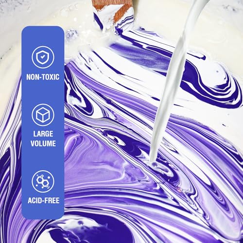 Falling in Art 67.6 Oz Pouring Medium for Acrylic Paint | Paint Thinner with High Flow Consistency - size: 67.57 Fl Oz (Pack of 1)