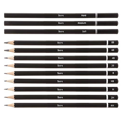 Darice Studio 71 Portable Sketching Art Set, 29 Pieces - style: 28-Piece Sketching Art Set