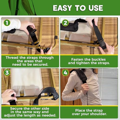 NATGAI 5 Pack Adjustable Carrying Straps for Camping Chair