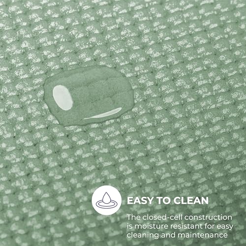 Voyage 5mm Studio Yoga Mats, 4 Pack, 72x24in - color: Sage