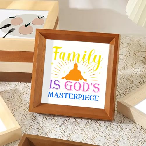 JSRQT 16Pcs Christian Inspirational Stencils, Bible Verse Motivational Quotes Word Stencils Set, Plastic Reusable Template for Painting DIY Wood Wall Canvas Sign for Home Decor Card Making, 13×13 CM - size: 13*13CM
