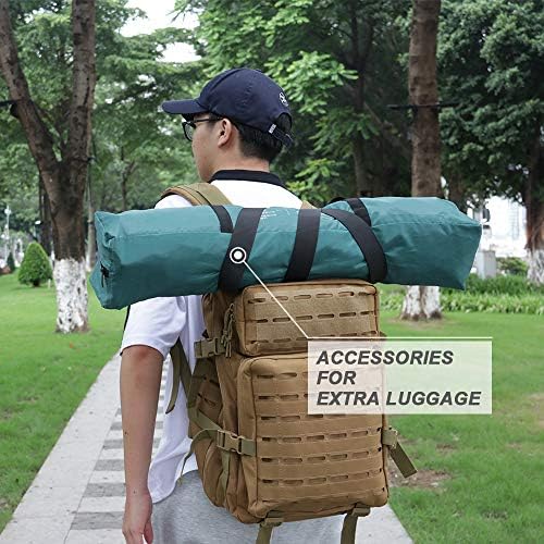 MAGARROW 1.5" Utility Luggage Straps with Buckle Adjustable, 4-Pack (Black, 1.5 in x 8 ft) - color: Black, size: 1.5 in x 8 ft