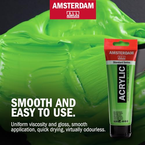 Amsterdam Standard Series Acrylics - Set of 6, Colorful Metallic, 20 ml Tubes