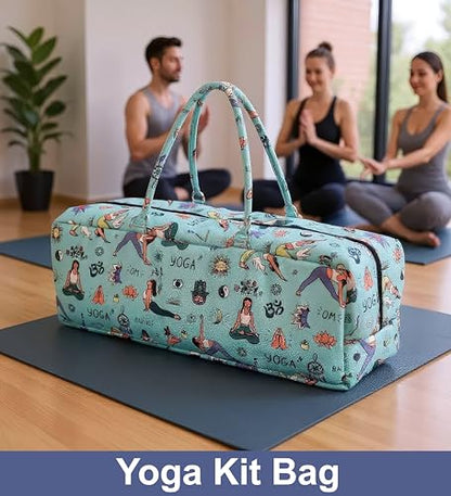 COZY TRENDS Yoga Bag with Storage Pockets – 27"x8" Large Mat Carrier Tote – Lightweight, Durable, and Stylish for Yoga & Pilates Gear - style: Style 1