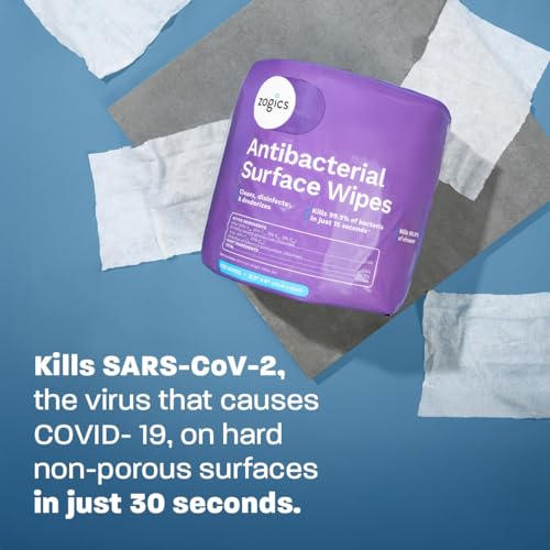 Zogics Antibacterial Disinfecting Wipes, 800 Count Roll - size: 800 Count (Pack of 1)
