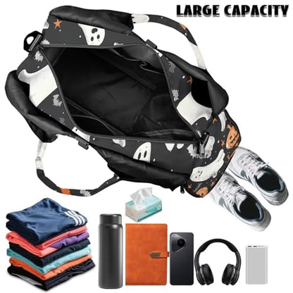 Yoga Mat Bag for Men Women Canvas Yoga Mat Carrier Take In Out Mat Easily for Beach Swim Bags Pool Sports Gym - color: Halloween Pumpkin
