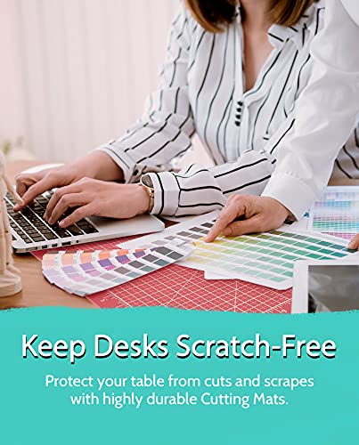 G+ Self-Healing Modeler's Cutting Mat A4 9 x 12"; Professional Small Cutting Board for Kids Modeling, Scrapbooking, Gundam Building, Rotary Cutting - A Great Hobbyist Cutting mat - color: Rose Red, size: 12"L x 8.5"W