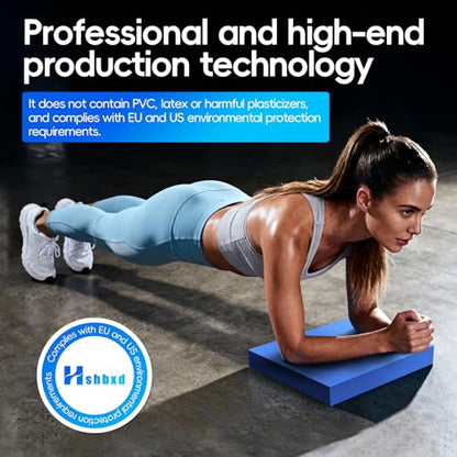 Professional Balance Pad for Physical Therapy and Stability Training - color: Purple, size: 15.7*13.0*2in
