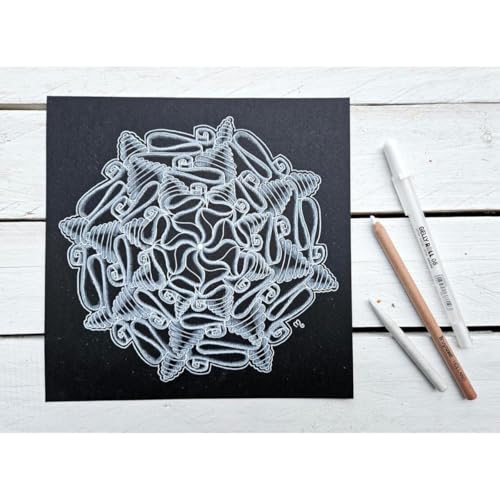 Sakura Gelly Roll Basics Pen, Ink/Plastic, White - size: 1 Count (Pack of 1)