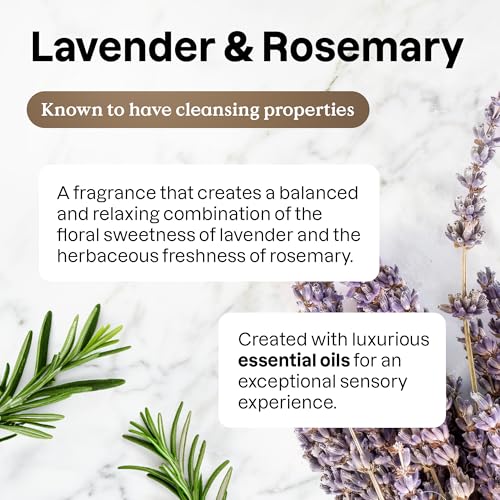 ATTITUDE All-Purpose Cleaner Spray, Natural Origin Ingredients, EWG Verified, Ammonia-Free, Removes Fingerprints, Dust and Dirt, Streak-Less, Lavender & Rosemary, 26 Fl Oz - size: 26 Fl Oz (Pack of 1)