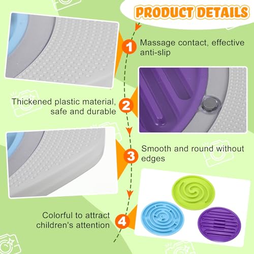 Balance Board with Maze for Kids, 20 Inch Labyrinth Wobble Board, Labyrinth