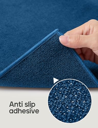 Heathyoga Yoga Mat Towel Non Slip for Hot Yoga Towel with Silicone Grip & Free Spray Bottle, 72"X26" Extra Large Microfiber Yoga Towel for Bikram, Pilates, Fitness - color: Blue