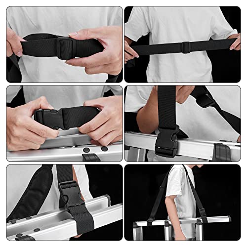 Kick Scooter Straps, Adjustable Electric Scooters Strap with Shoulder Pad
