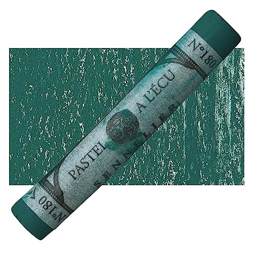 SENNELIER Extra-Soft French Pastel for Professional Artists, Black Green 180 - color: Black Green 180