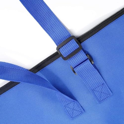 Large Size Art Portfolio Tote with Nylon Shoulder,24"X 36"Light Weight Waterproof Poster Board Storage Bag, Drawing Painting Sketch Bag for Student Art Work Portfolio and Artist