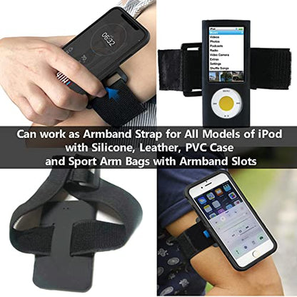 3 Packs Elastic Hook and Loop Cinch Straps for Car Visor Glasses Holder, EFFIET Adjustable Storage Strap Extension Cord Wrap Magic Securing Organizer for Camping Gear, Yoga Mat, Knee Pad Strap