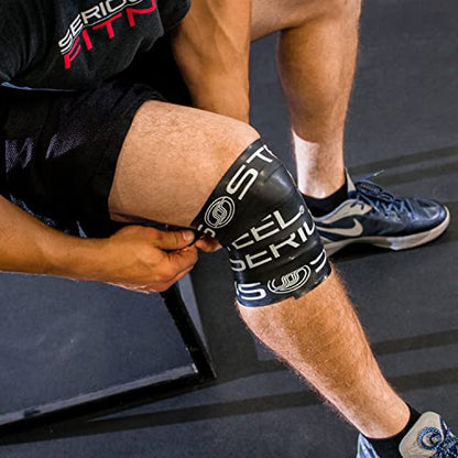 Serious Steel Mobility & Recovery (Floss) Bands |Compression Band | Tack & Flossing Band (7' L x 2" W) - color: Single - Black