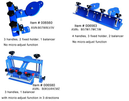 INTBUYING Desktop Screen Printing Hinge Clamp for Silk Screen Printing Machine Hobby Printer 9.8x2.4 Inches - size: 9.8''x2.4''