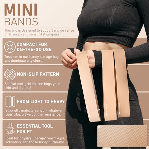 PhysKcal Pilates Kit, 15-Inch Pilates Ring with 1x Pilates Ball & 5X Bands | Aesthetic Home Pilates Equipment Set, Essential Kit for Beginners in Minimalist Style. Comes in Premium Packaging - color: Nude