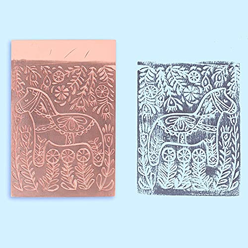 SGHUO 20 Pcs 4" x 6" Pink Rubber Carving Blocks Linoleum Block Stamp Making Kit for Printmaking, Stamp Soft Rubber Crafts, Soft and Easy to Carve