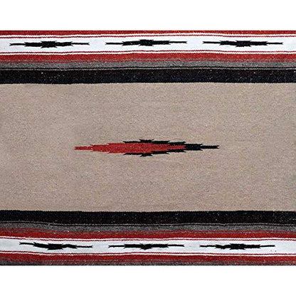 Open Road Goods Mexican Diamond Blanket - XL Heavyweight Yoga Blanket – Handmade in Mexico - Thick Boho Serape Saltillo Style Throw for Beach, Picnic, Home, Camping and More! (Autumn Earth) - color: Autumn Earth