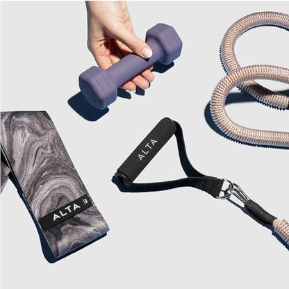 ALTA Resistance Tube Bands for Women, Full Kit Resistance Bands, Set of 3 - color: Burst, size: 3 Band Set