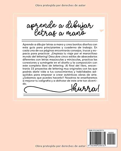 Lettering y caligrafía moderna: Una guía para principantes: Aprende hand lettering y brush lettering (Spanish Edition)