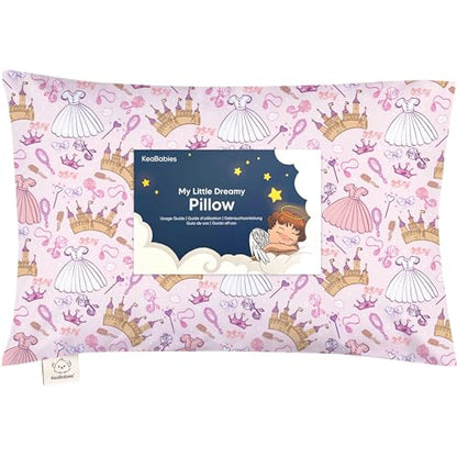Toddler Pillow with Pillowcase 13x18 My Little Dreamy Pillow(Dear Princess) - color: Dear Princess