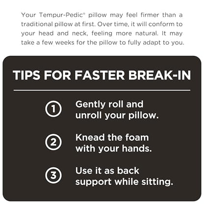 Tempur-Pedic TEMPUR-Cloud Dual Cooling Pillow, Queen, White - color: Queen, size: 1