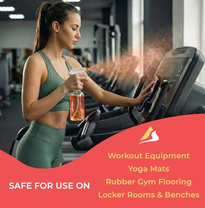 SwaytAway Fitness Mat Cleaner Concentrate Citrus, 32oz Makes 4 Gallons - size: 32 oz - 1 Pack