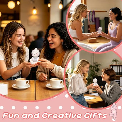 Meditation Gifts for Women Girls- Mini Yoga Crochet Emotional Support Relaxation Gifts for Women,Mindfulness Calm Your Mind for Stress & Anxiety Relief Wellness Gift for Friends, Therapist Zen Decor