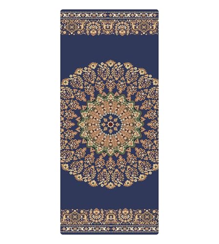 nuveti Suede TPE Yoga Mat High Density Non Slip Yoga Mats with Carrying Bag,72"x32" Extra Thick 8MM Exercise & Workout Mat for Yoga, Pilates and Fitness - color: ZuiWei