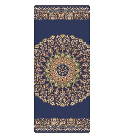 nuveti Suede TPE Yoga Mat High Density Non Slip Yoga Mats with Carrying Bag,72"x32" Extra Thick 8MM Exercise & Workout Mat for Yoga, Pilates and Fitness - color: ZuiWei