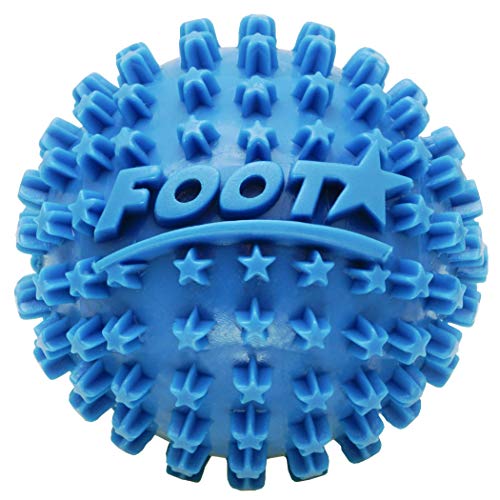 Body Back Foot Star® Massage Ball for Plantar Fasciitis Relief & Recovery | Foot Massager For Trigger Point Therapy, Massage Ball For Soothe Foot Stress, Discomfort, Aches, & Tightness, 1 Pack Blue - style: Single