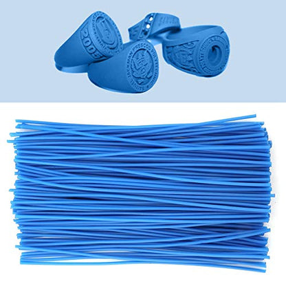 Casting Wax Lines, 1mm Round Wax Wire Jewelry Wax Line Jewelry Modeling Making Ring Modeling Making Tool for DIY Craft Ring Making - size: 1mm