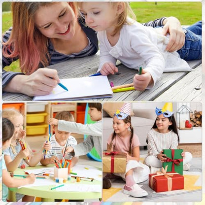 4 Pack Sketch Book, 9 x 12 Inch Sketchbook, 68lb/100gsm Top Spiral Bound Sketch Pad, Acid Free Art Supplies Drawing Painting Sketching Paper for Kids, Adults, Beginners, Artists (30 Sheets Each) | 100gsm Drawing Paper, Hardcover Backboard, Lay-flat Top Sp