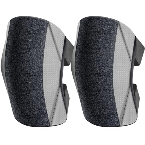 Garden Knee Pads for Men and Women, Lightweight Waterproof KneePads for Gardening, Anti Slip Leather Foam Padding Kneeling Pads for Flooring and Carpet Cleaning, House work, Gardening Maintain, Knee Protector,Gray - color: Gray, size: 1 Pair