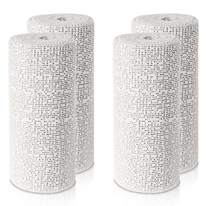 45ft - 211ft Plaster Cloth Rolls White Gauze Strips Wrap Bandages for Craft Belly Cast Mask Making Body Molds Scenery Art(6inch x 60 Feet, White) - color: White, size: 6 Inch x 60 Feet