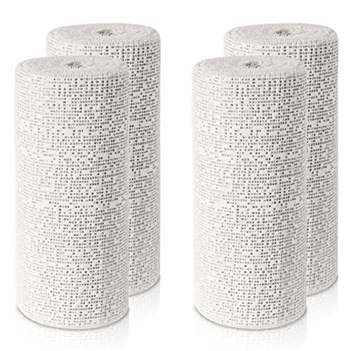 45ft - 211ft Plaster Cloth Rolls White Gauze Strips Wrap Bandages for Craft Belly Cast Mask Making Body Molds Scenery Art(6inch x 60 Feet, White) - color: White, size: 6 Inch x 60 Feet