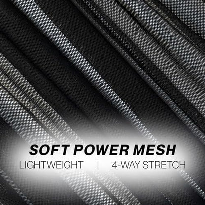 Zelouf Fabrics Red Nylon Mesh Fabric by The Yard | Stretchy Soft Power Mesh See-Through Fabric for Costumes, Lining, DIY, Crafts, Dancewear - 3 Yards - color: Red, size: 3 Yard