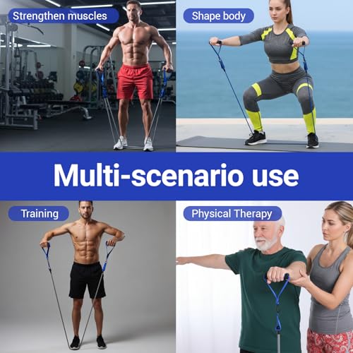 Kifmurase Heavy Resistance Bands,300lbs Exercise Bands with Handles for Men