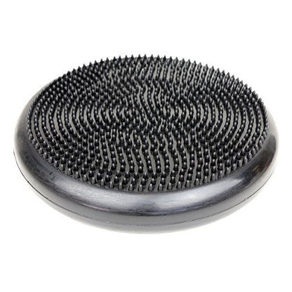 Cando-30-1870 CanDo Inflatable Balance Disc for Balance Training, Proprioception, Strengthening Lower Extremities, Posture, Back Pain, Stress Relief, Restlessness and Anxiety. Black, 14” Diameter - color: Black, size: 13.8" diameter