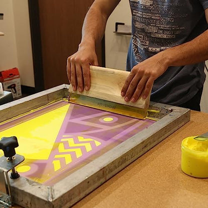 Aluminum Screen Printing Frame 20x24-137 Count White Mesh Silk Screen | Pre-Stretched Screen Printing Frame, Aluminum Screen Mesh, High Tension, Mesh Counts 40-230 Available, Made In USA - size: 137