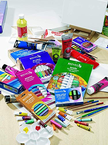 Reeves 12-Pack Gouache Color Tube Set, 10ml - size: 12 Tubes, style: Gouache Colour
