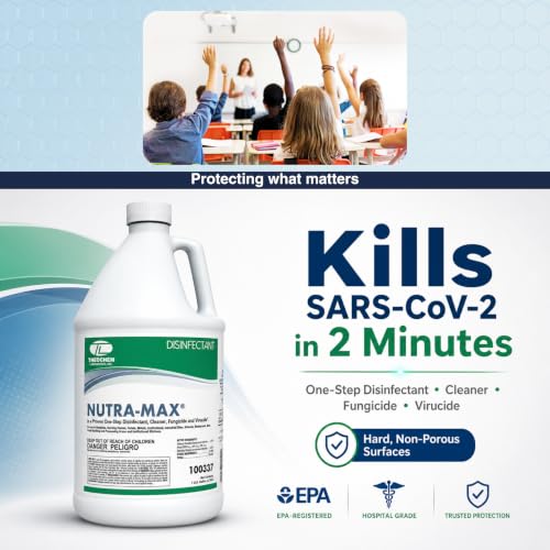 Nutra-Max Hospital Grade Disinfectant Cleaner, 1 Gallon