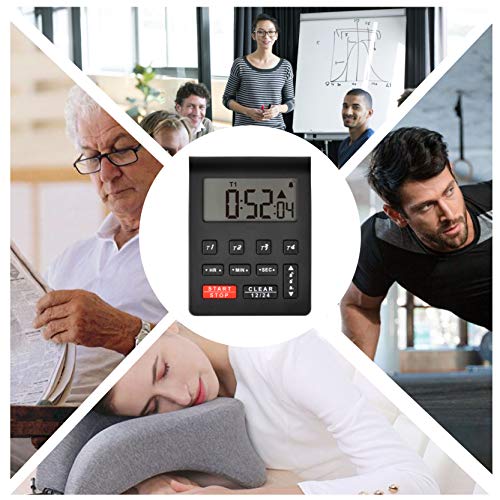 (Black) Runleader RL-HM205 Digital Countdown/Count-up Timer