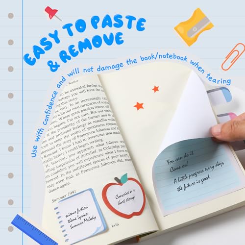 Sticky Notes Set Blackboard Self-Stick Note Pads Teacher Appreciation Gift Writing Memo Pads School Office Supplies - color: Teacher(blue Background)